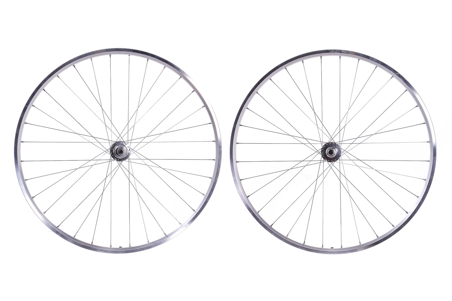 NEW Out of Box Surly Fixed Gear/Track 700C 32H Wheelset Silver Bolt-On Solid Axle
