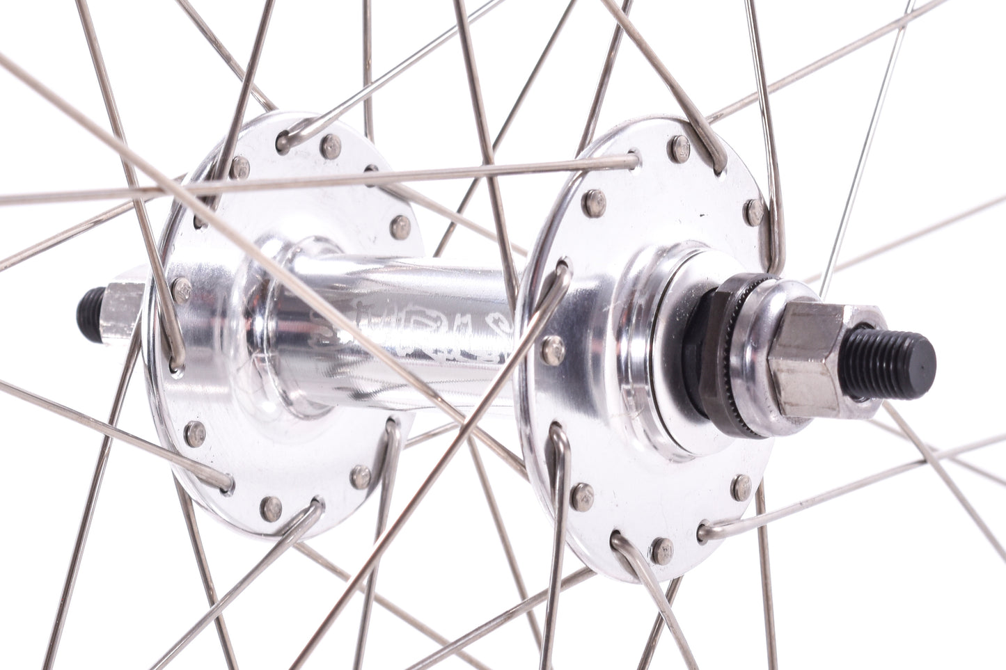 NEW Out of Box Surly Fixed Gear/Track 700C 32H Wheelset Silver Bolt-On Solid Axle