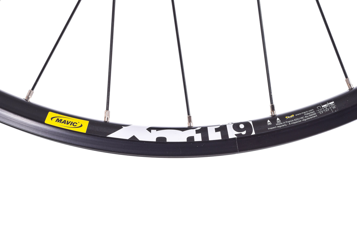 NEW Mavic XM 119 6-Bolt Disc 29" 700C Wheelset Quick Release Black Shimano Deore M475 Hubs