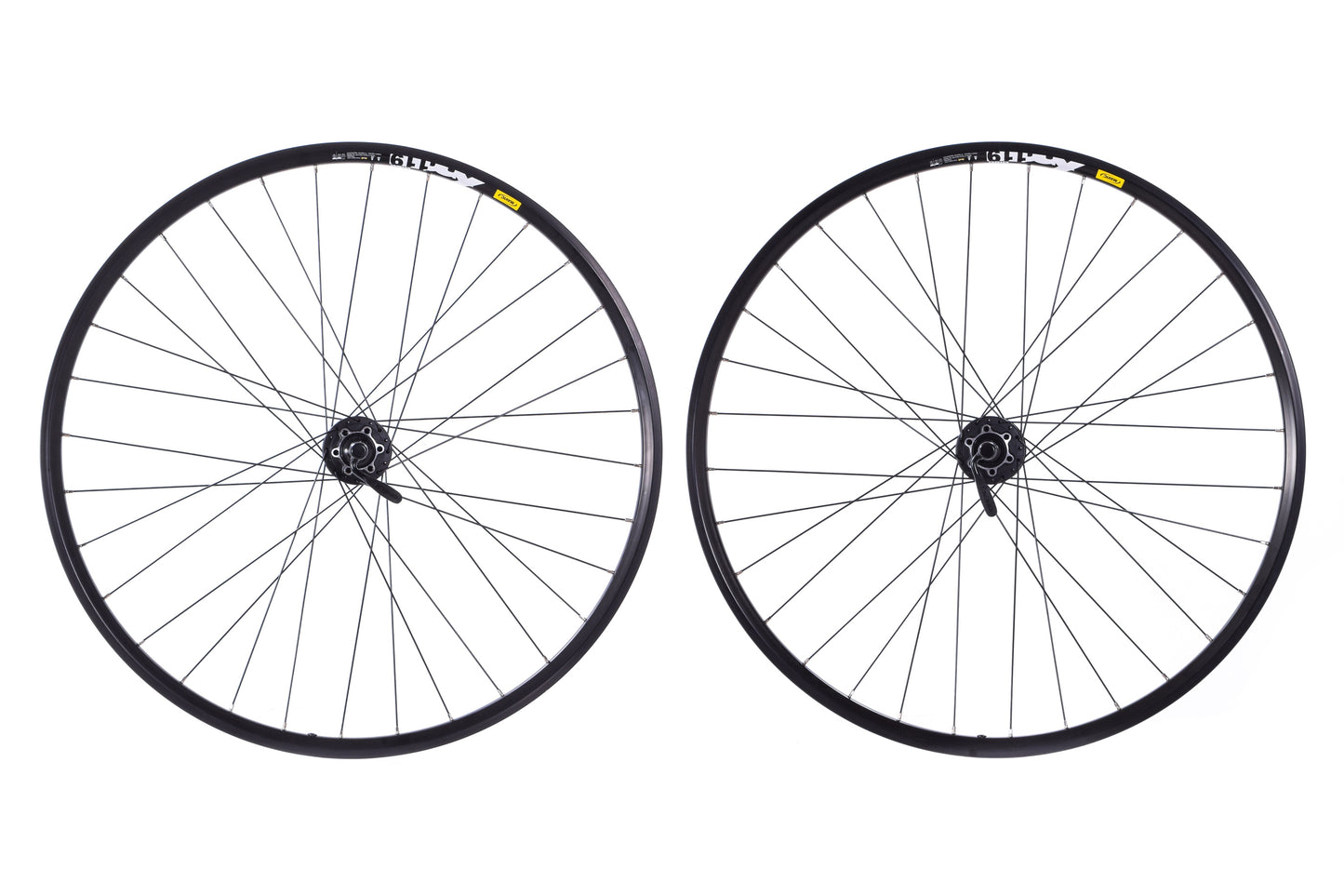 NEW Mavic XM 119 6-Bolt Disc 29" 700C Wheelset Quick Release Black Shimano Deore M475 Hubs