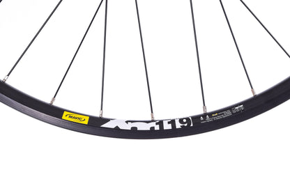NEW Mavic XM 119 6-Bolt Disc 29" 700C Wheelset Quick Release Black Shimano Deore M475 Hubs