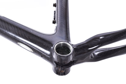 USED Giant OCR Limited Composite Large Carbon Road Bike Frame Rim Brake QR Raw/Yellow