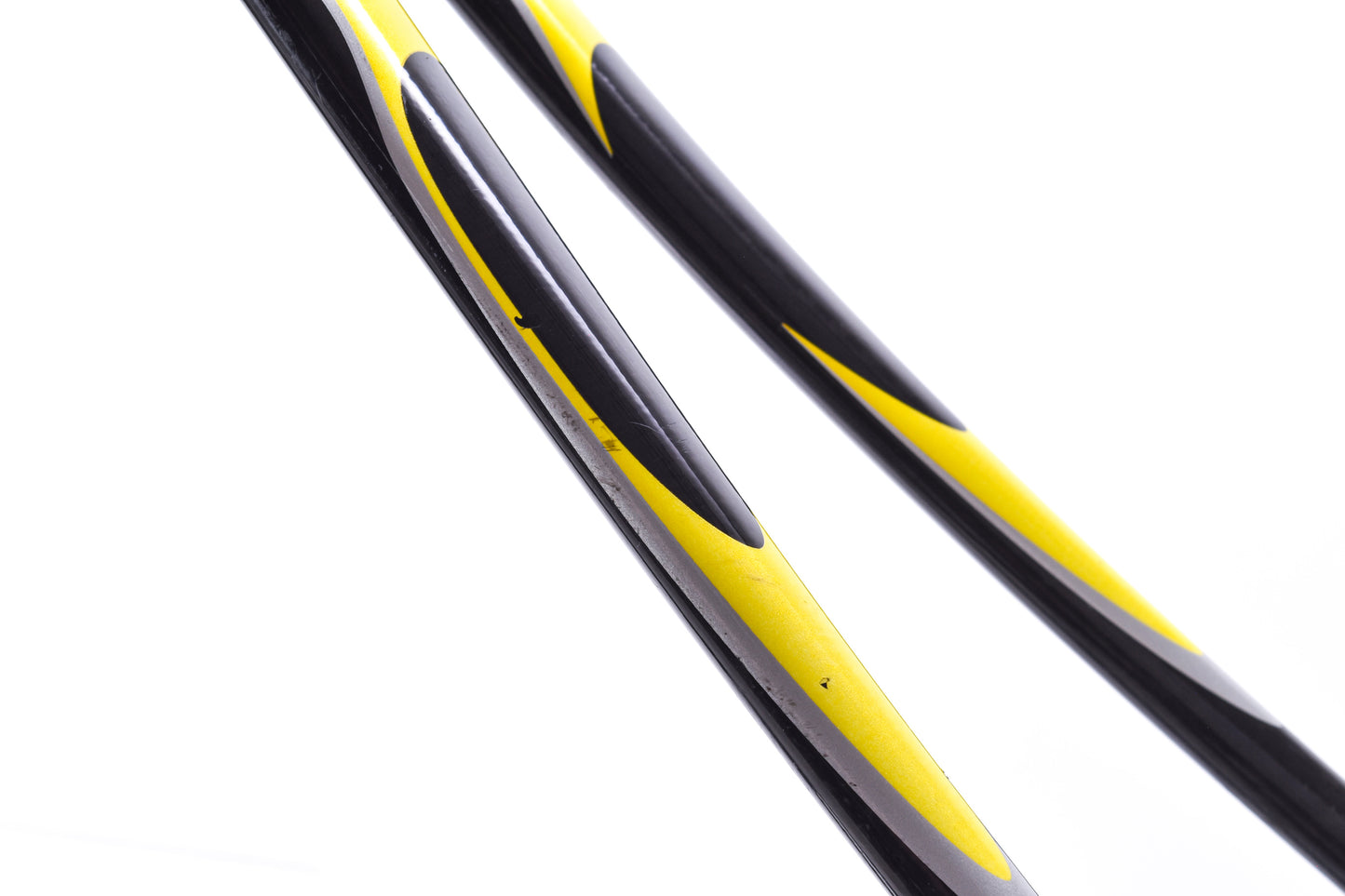 USED Giant OCR Limited Composite Large Carbon Road Bike Frame Rim Brake QR Raw/Yellow