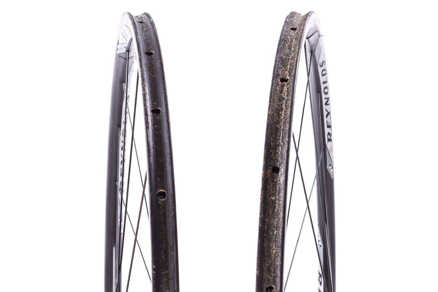 USED Reynolds Cirro SV Carbon 700C Road Rim Brake Tubular Wheelset White Industries LTA Shimano 8/9/10