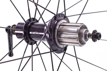 USED Reynolds Cirro SV Carbon 700C Road Rim Brake Tubular Wheelset White Industries LTA Shimano 8/9/10