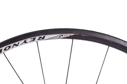 USED Reynolds Cirro SV Carbon 700C Road Rim Brake Tubular Wheelset White Industries LTA Shimano 8/9/10