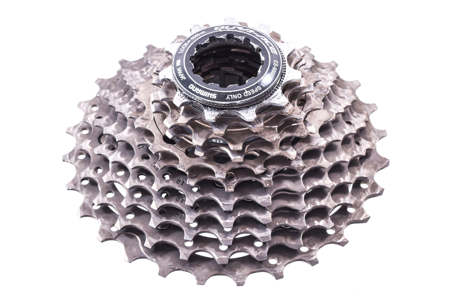 USED Shimano Dura-Ace CS-9000 11-28T 11 speed Cassette Titanium