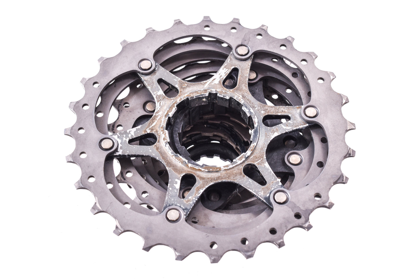 USED Shimano Dura-Ace CS-9000 11-28T 11 speed Cassette Titanium