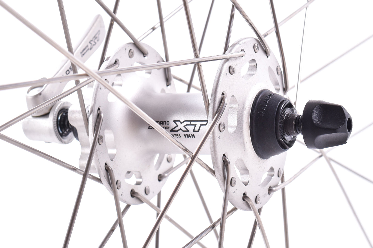 NEW out of box Mavic A317 Disc Wheelset 29" / 700c 32H w/ Shimano Deore XT M756 Hubs 6-Bolt Silver Quick Release