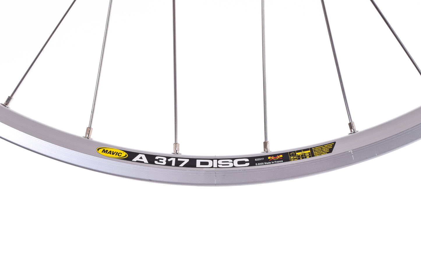 NEW out of box Mavic A317 Disc Wheelset 29" / 700c 32H w/ Shimano Deore XT M756 Hubs 6-Bolt Silver Quick Release