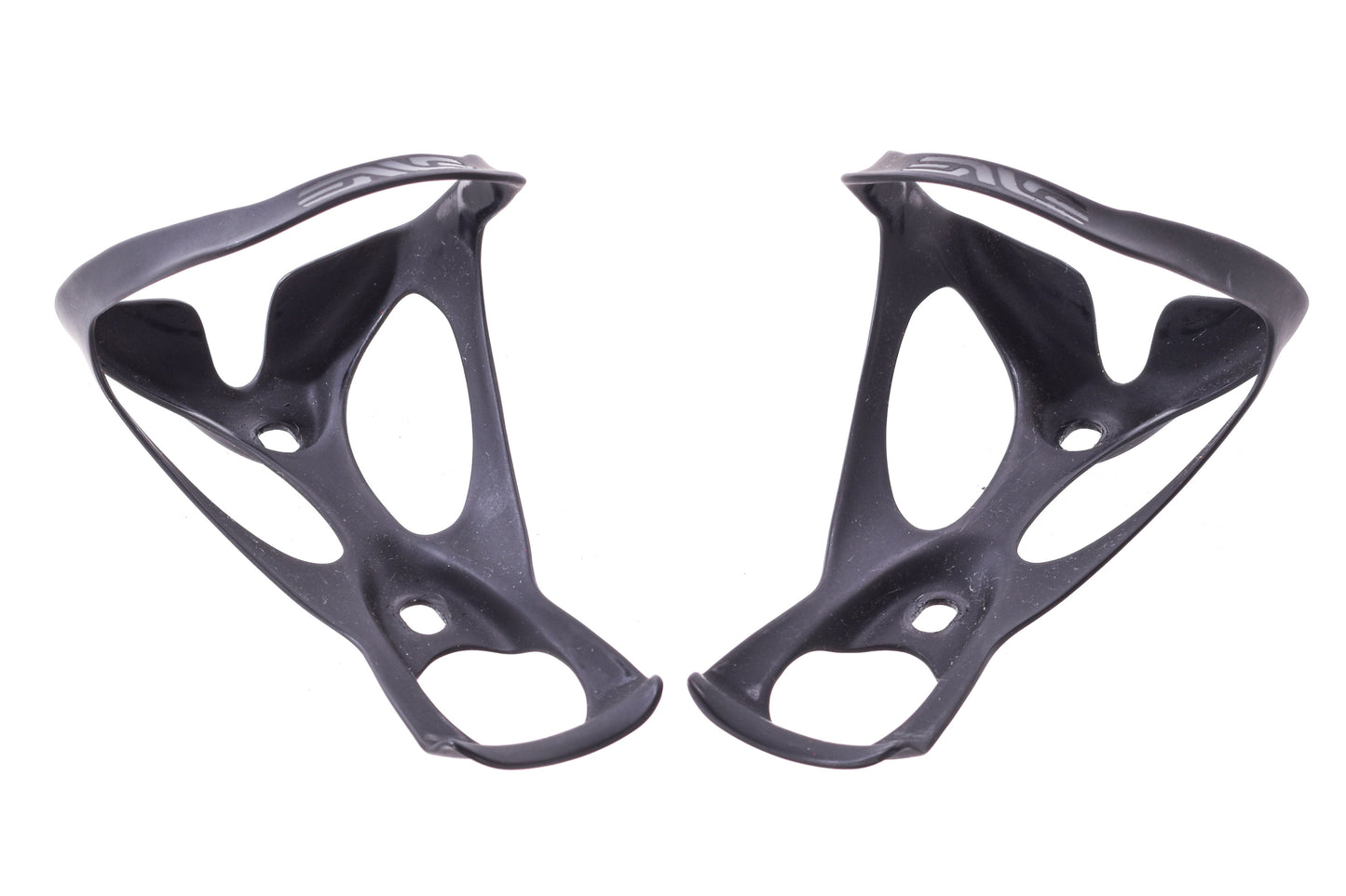 USED ENVE Carbon Water Bottle Cage set (2)