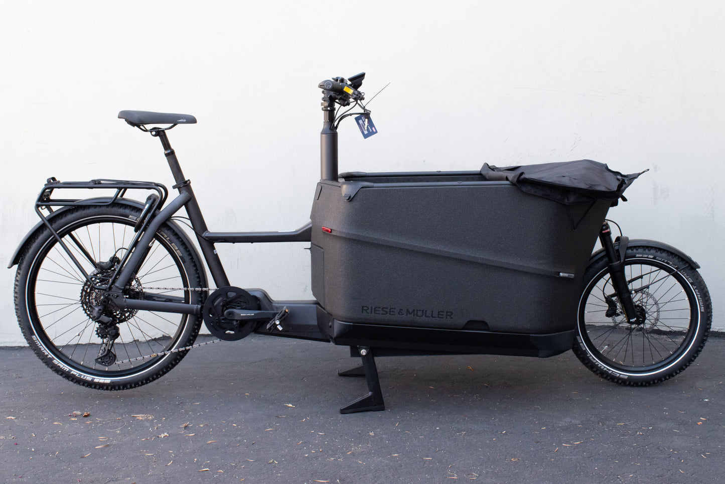 DEMO Riese & Muller Packster2 70 Touring Electric Bike Urban Grey Matt - Frontloader Cargo Bike, Offroad Kit, Performance Kit