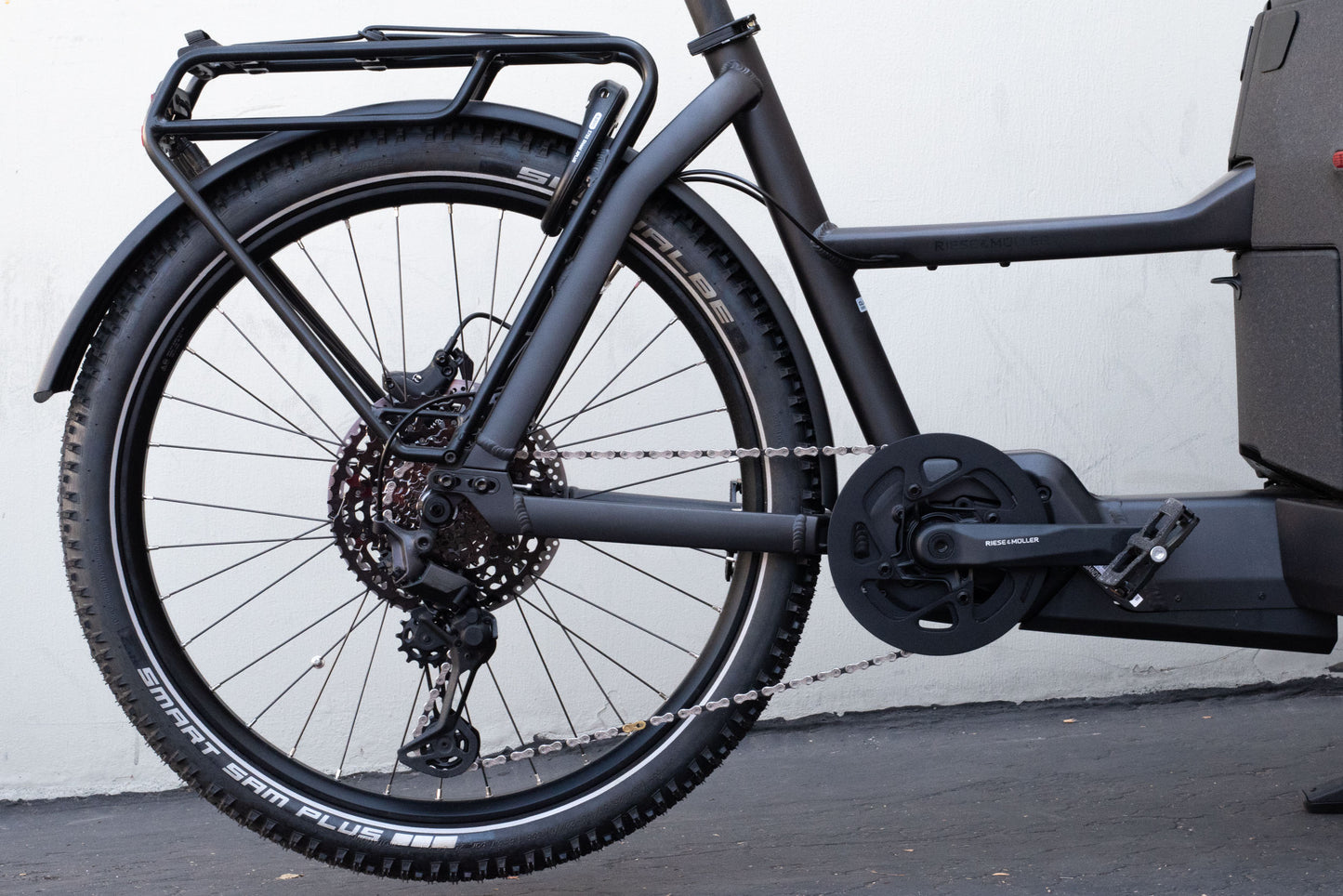 DEMO Riese & Muller Packster2 70 Touring Electric Bike Urban Grey Matt - Frontloader Cargo Bike, Offroad Kit, Performance Kit