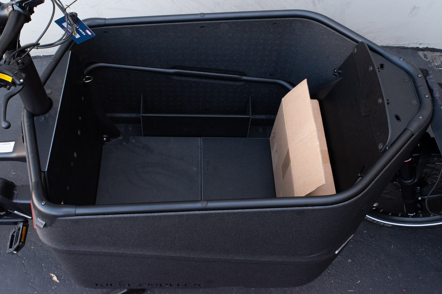 DEMO Riese & Muller Packster2 70 Touring Electric Bike Urban Grey Matt - Frontloader Cargo Bike, Offroad Kit, Performance Kit