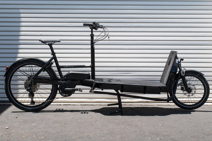 NEW* Riese & Muller Transporter2 85 Touring Electric Frontloader Cargo Bike Black - Floor Model