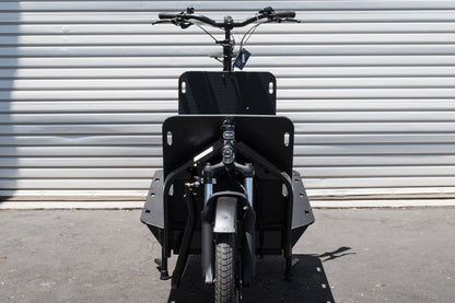 NEW* Riese & Muller Transporter2 85 Touring Electric Frontloader Cargo Bike Black - Floor Model