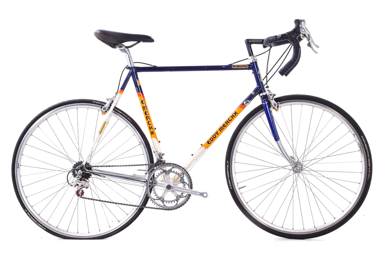 USED Vintage Eddy Merckx Corsa Extra 57cm Lugged Columbus SLX Steel Road Bike Shimano/Campagnolo 2x8 speed Team Domex-AS IS