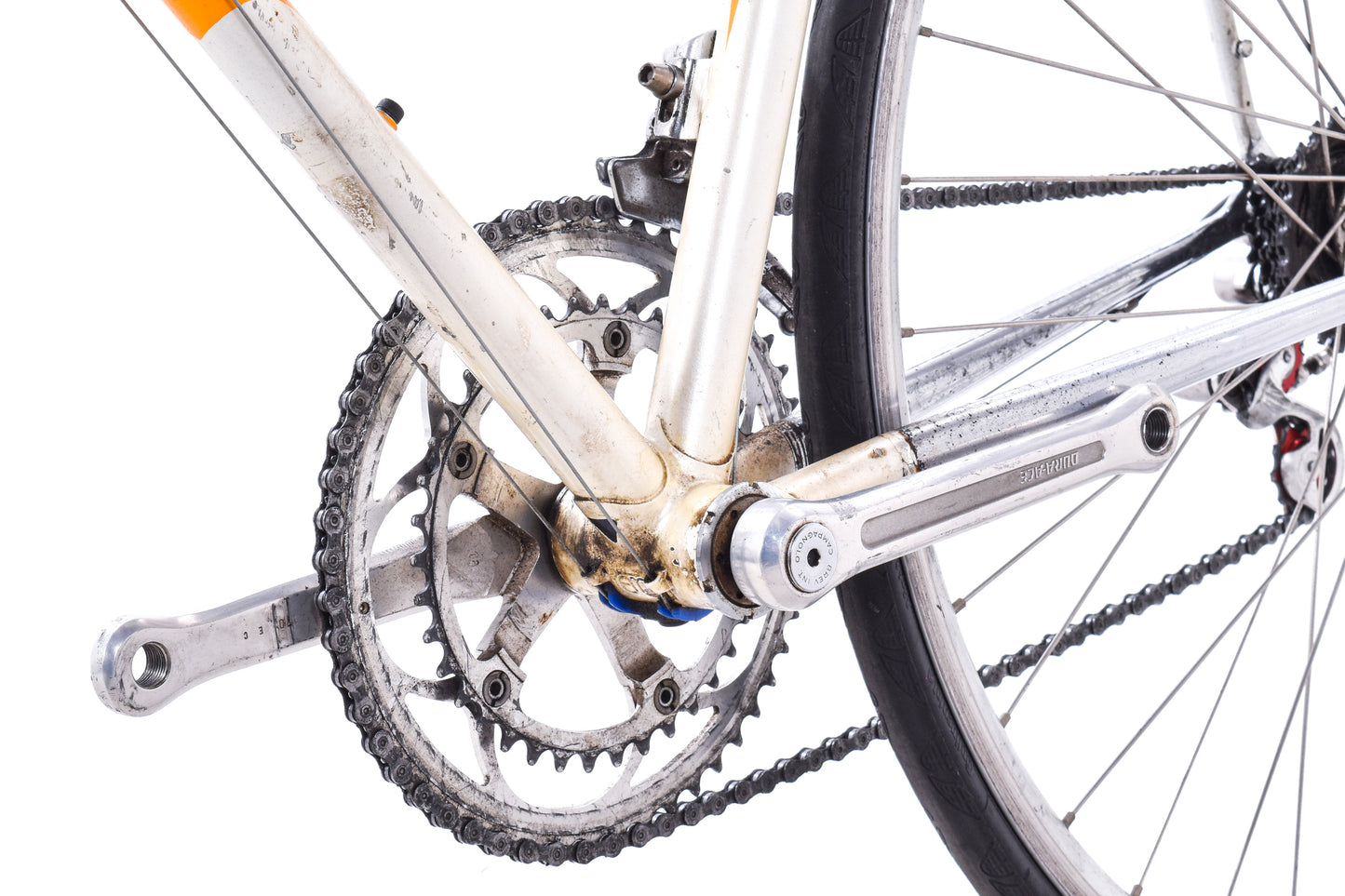 USED Vintage Eddy Merckx Corsa Extra 57cm Lugged Columbus SLX Steel Road Bike Shimano/Campagnolo 2x8 speed Team Domex-AS IS