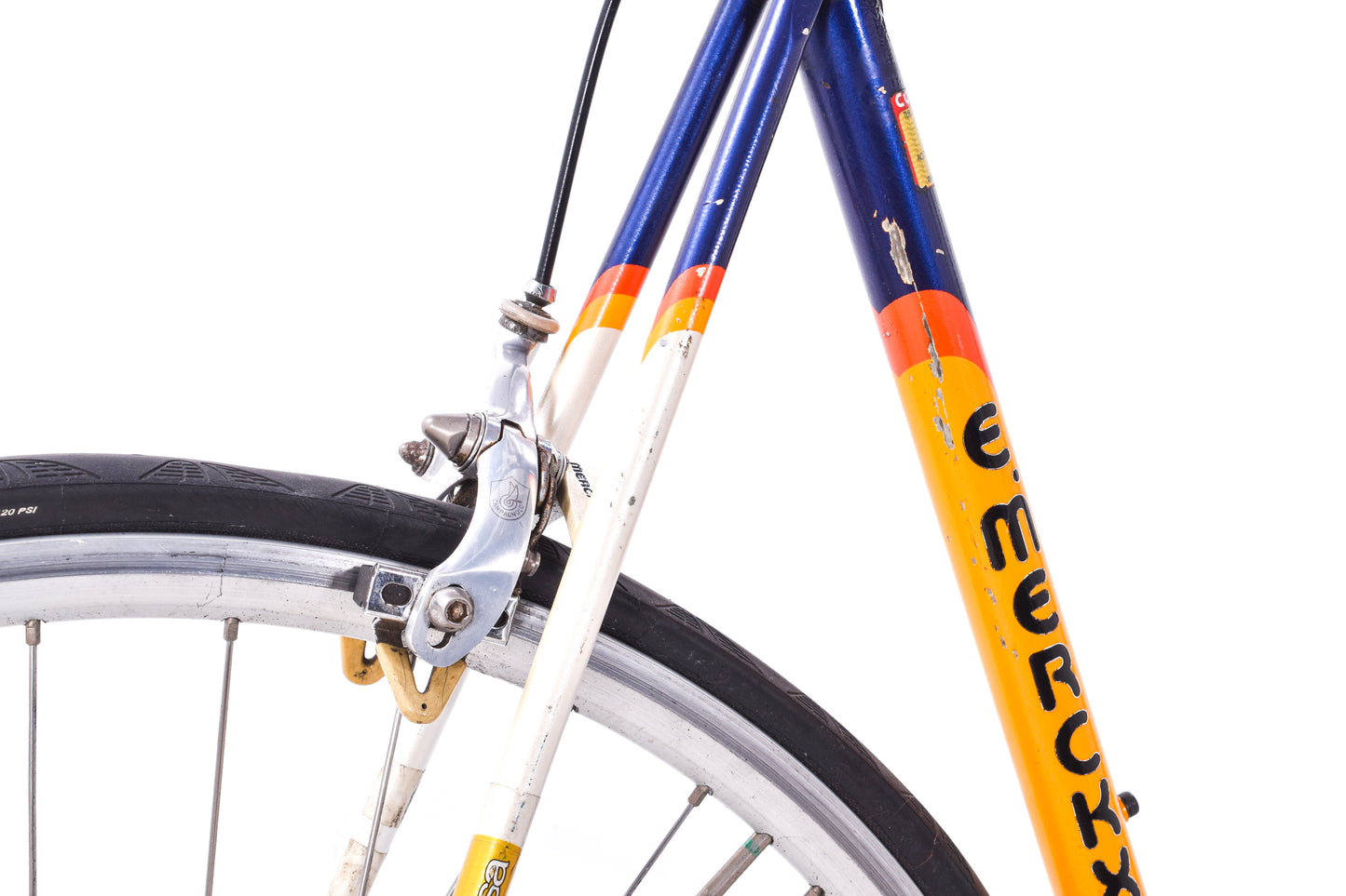 USED Vintage Eddy Merckx Corsa Extra 57cm Lugged Columbus SLX Steel Road Bike Shimano/Campagnolo 2x8 speed Team Domex-AS IS