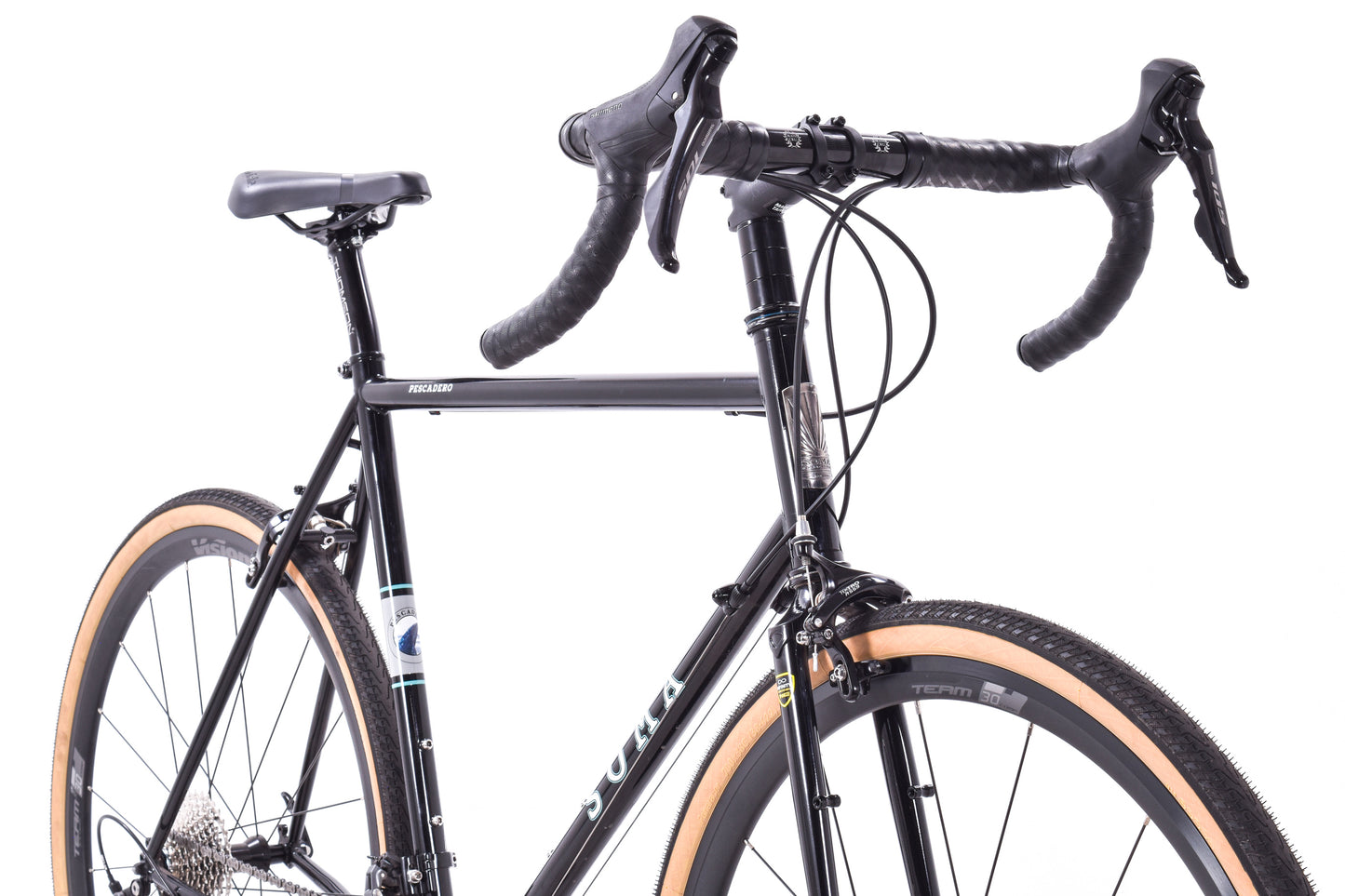 USED Soma Pescadero 58cm Steel Endurance Road Bike Rim Brake Shimano GRX 2x11 speed