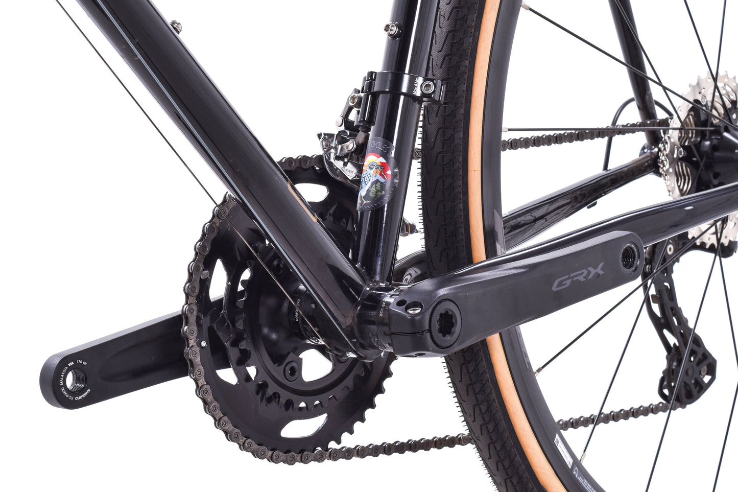 USED Soma Pescadero 58cm Steel Endurance Road Bike Rim Brake Shimano GRX 2x11 speed