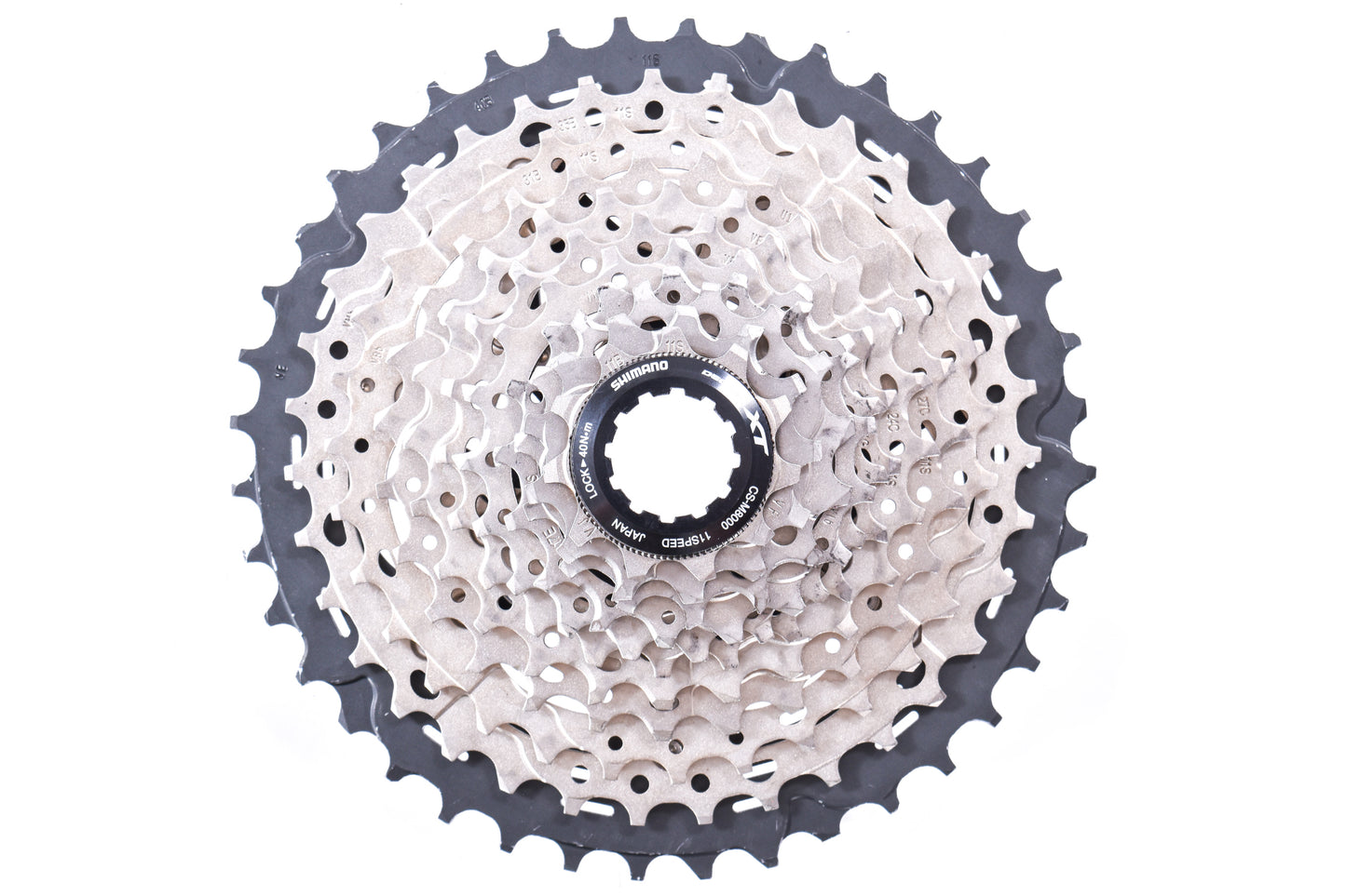 USED Shimano Deore XT CS-M8000 11-Speed Cassette 11-40T HG GRX