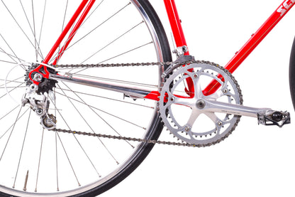 USED Vintage 1985 Schwinn Peloton 53cm Columbus SL Lugged Steel Road Bike Suntour Superbe Pro 2x7 speed Red - AS IS