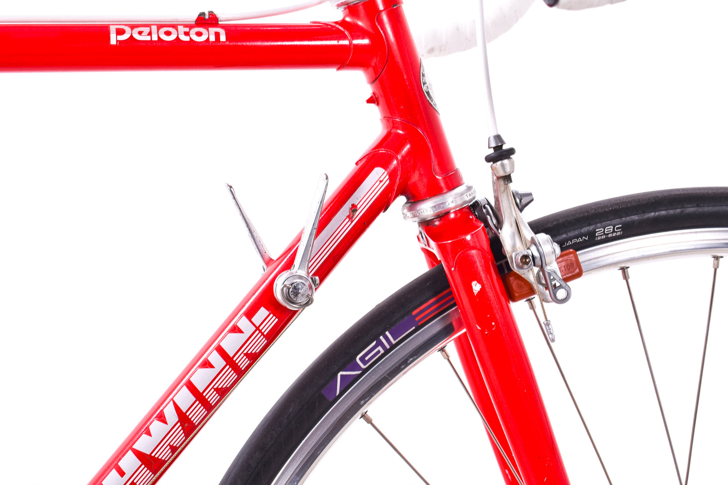 USED Vintage 1985 Schwinn Peloton 53cm Columbus SL Lugged Steel Road Bike Suntour Superbe Pro 2x7 speed Red - AS IS