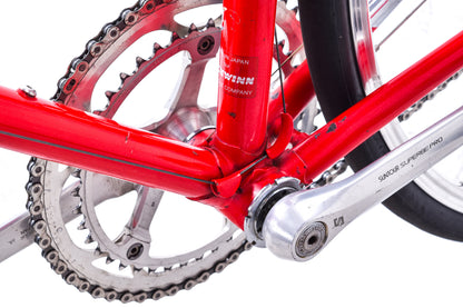 USED Vintage 1985 Schwinn Peloton 53cm Columbus SL Lugged Steel Road Bike Suntour Superbe Pro 2x7 speed Red - AS IS