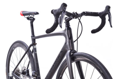 USED 2018/19 Specialized S-Works Roubaix Di2 56cm Road Bike Shimano Ultegra 2x11 ENVE Carbon Wheels Black