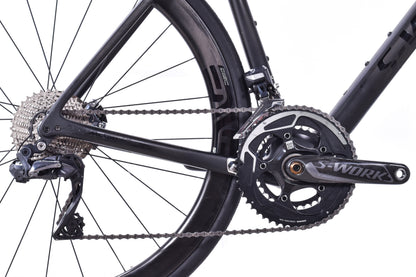 USED 2018/19 Specialized S-Works Roubaix Di2 56cm Road Bike Shimano Ultegra 2x11 ENVE Carbon Wheels Black