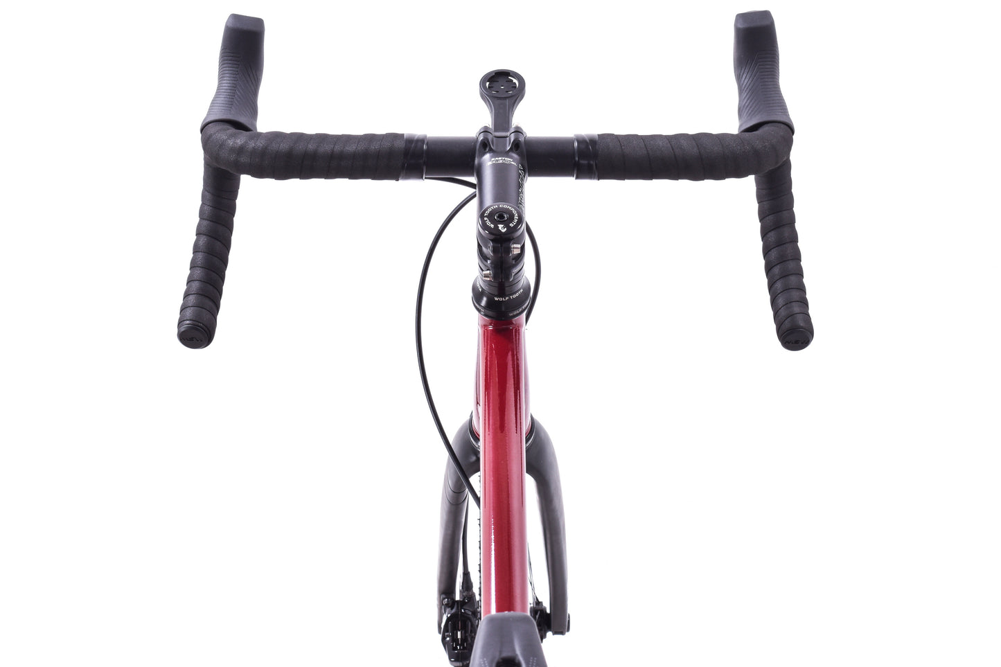 USED Sycip Custom 57cm Steel All-Road Bike SRAM Force/Rival AXS XPLR 1x12 speed Carbon Fork and Wheels Red