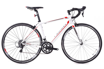 USED 2014 Giant Defy 3 Small Alloy Road Bike Shimano Sora 2x9 speed Red/White