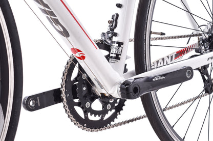 USED 2014 Giant Defy 3 Small Alloy Road Bike Shimano Sora 2x9 speed Red/White