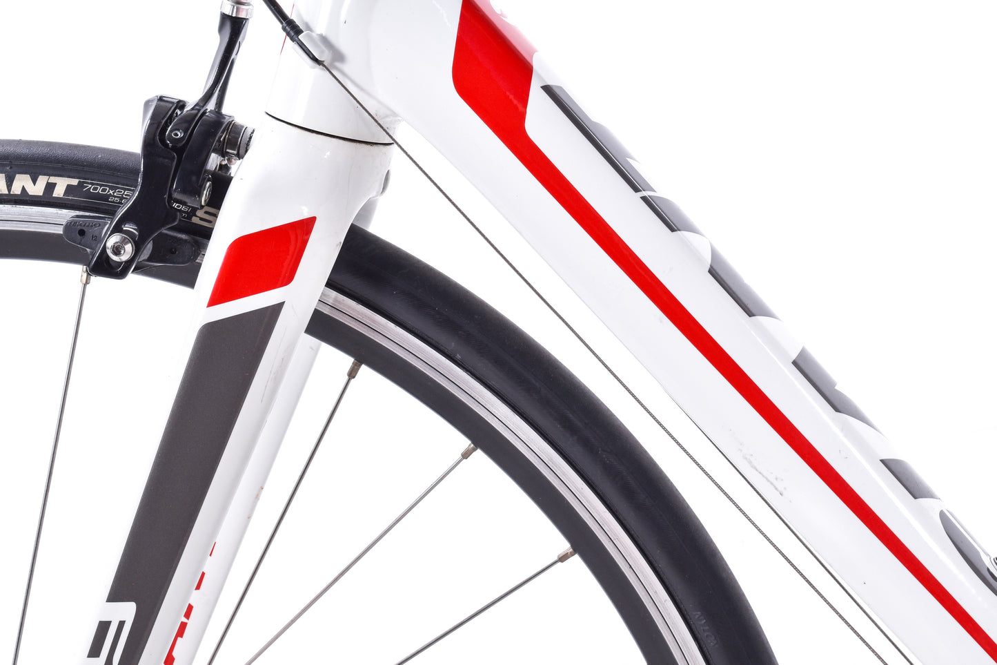 USED 2014 Giant Defy 3 Small Alloy Road Bike Shimano Sora 2x9 speed Red/White