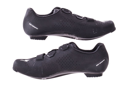 USED Specialized Torch 3.0 Road Shoes 44 EU/10.6 US Men's Carbon Sole Double BOA Dial 3-Bolt