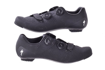 USED Specialized Torch 3.0 Road Shoes 44 EU/10.6 US Men's Carbon Sole Double BOA Dial 3-Bolt