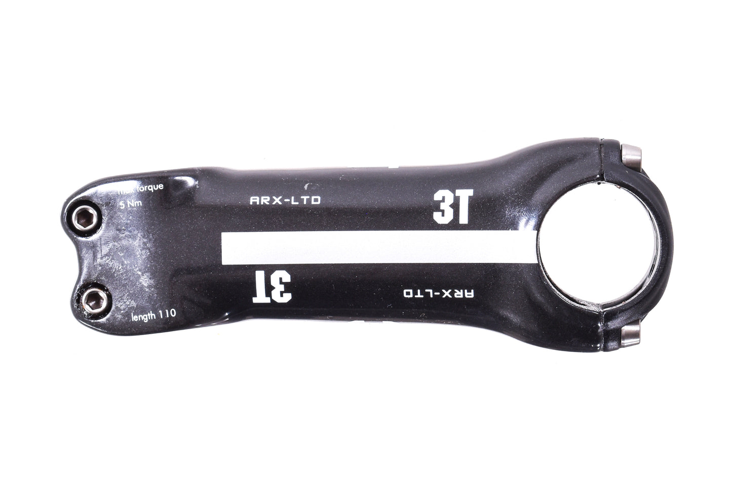 USED 3T ARX-LTD Carbon Road Stem 31.8mm 110mm x 6 Degrees 120g