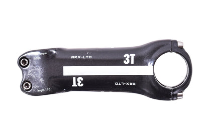 USED 3T ARX-LTD Carbon Road Stem 31.8mm 110mm x 6 Degrees 120g