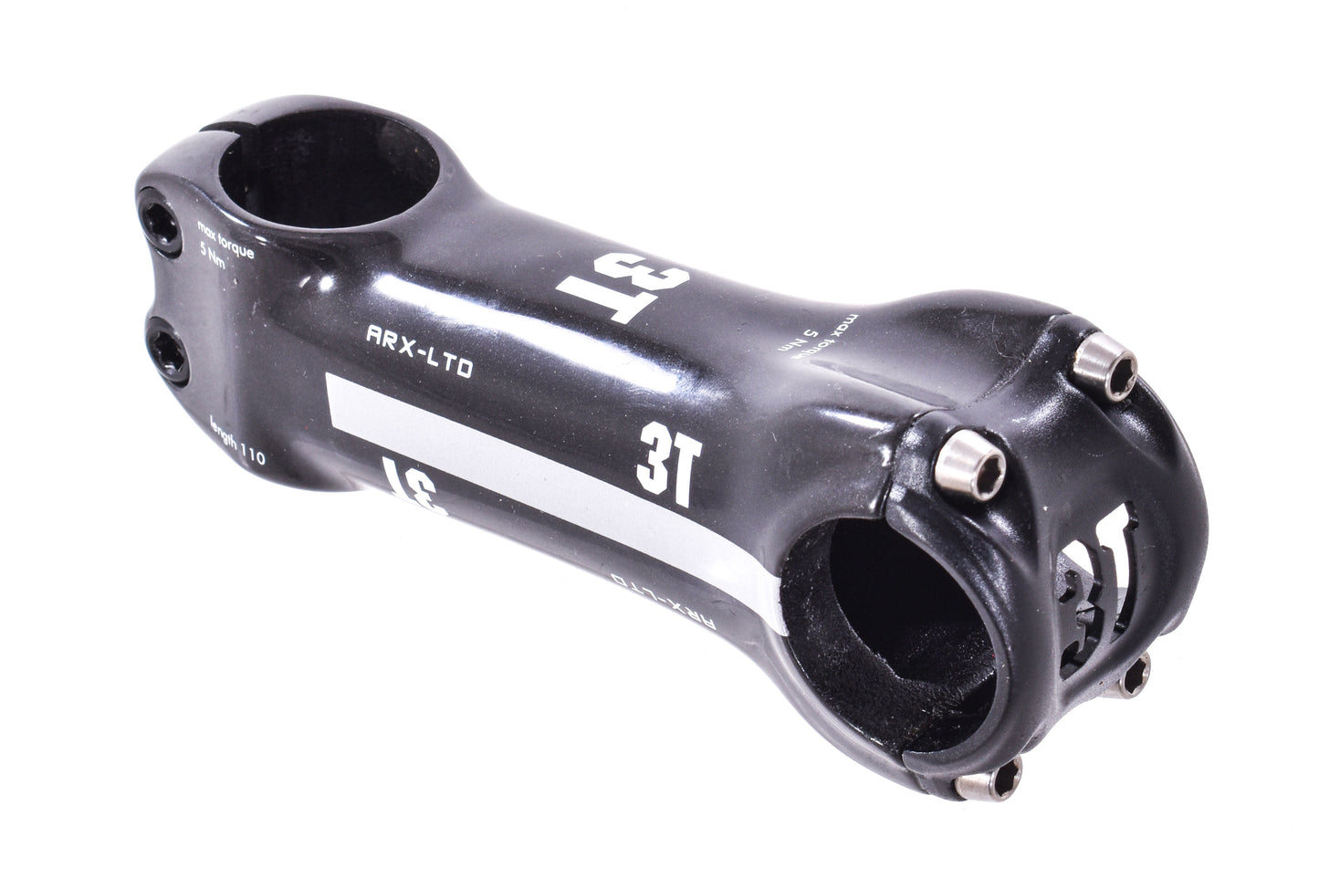 USED 3T ARX-LTD Carbon Road Stem 31.8mm 110mm x 6 Degrees 120g
