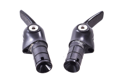 USED SRAM TT 900 Carbon 10 Speed Bar End Shifters Set 3V