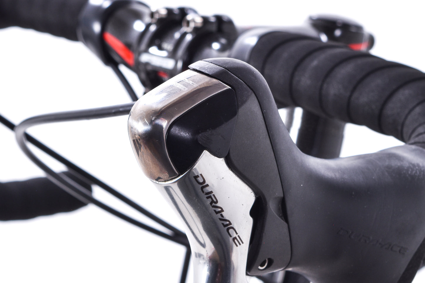 USED Trek Madone OCLV 52cm Carbon Road Bike Shimano Dura-Ace 7800 2x10 speed Rim Brake Black Chris King HED Made in USA