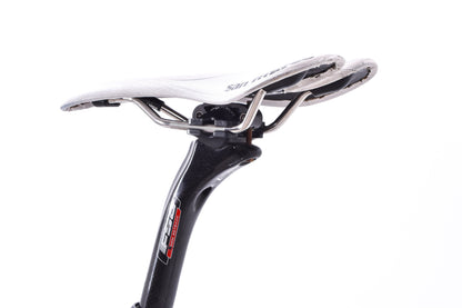 USED Trek Madone OCLV 52cm Carbon Road Bike Shimano Dura-Ace 7800 2x10 speed Rim Brake Black Chris King HED Made in USA
