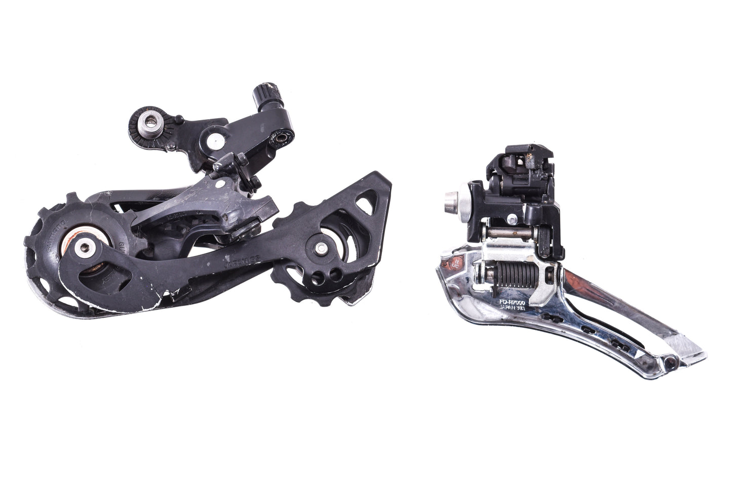 USED Shimano 105 R7000 2x11 Hydraulic Disc Road Groupset 170mm 52/36T Crank 11-34T Cassette