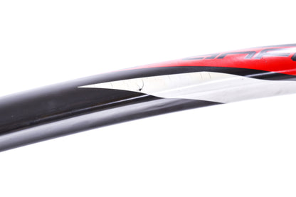 USED Fuji Gran Fondo Large 58cm Carbon Road Bike Frame Quick Release Rim Brake Black/Red