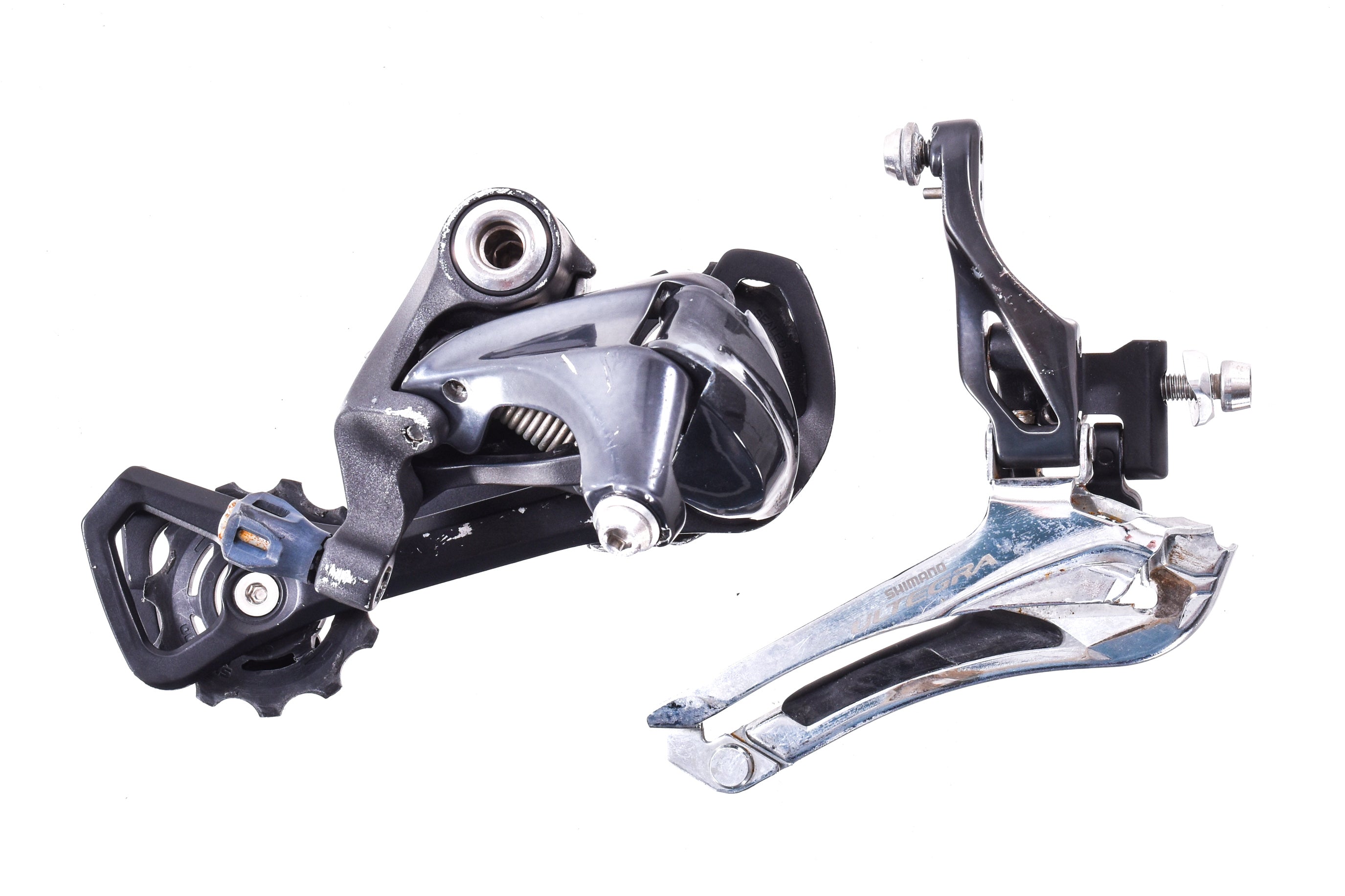 USED Shimano Ultegra 6800 Road Mini-Groupset Shifters, Derailleurs ST,