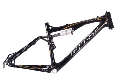 USED Ghost AMR 17.5" Carbon Full Supension 26" Mountain Bike Frame + Shock