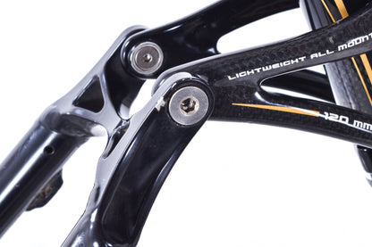 USED Ghost AMR 17.5" Carbon Full Supension 26" Mountain Bike Frame + Shock
