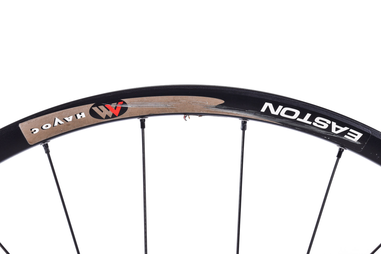 USED Easton Havoc 26" 6-bolt Disc Mountain Bike Wheelset QR Rear 15x100mm Front