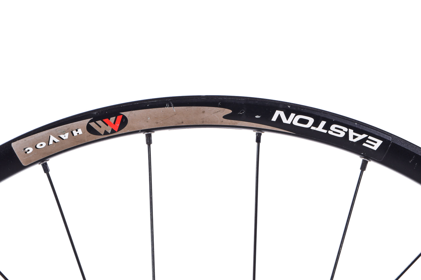 USED Easton Havoc 26" 6-bolt Disc Mountain Bike Wheelset QR Rear 15x100mm Front